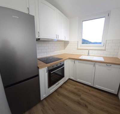Gemütliche neu renovierte Pärchen Wohnung mit Ausblick