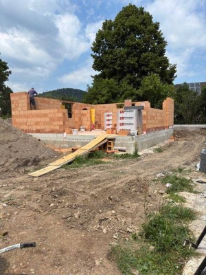 Preiswertes Haus im Rohbauzustand