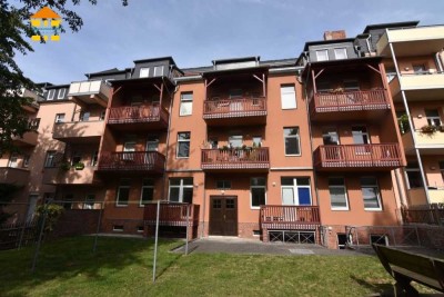 Wohlfühlwohnung mit EBK und Balkon im schönen Hilbersdorf!