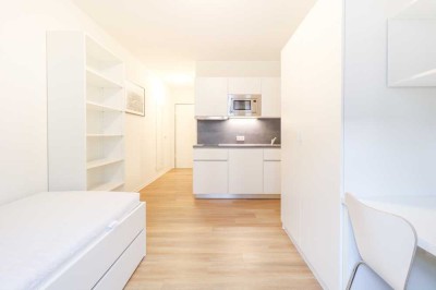 *Voll Möblierte* 1 - Zi.- Wohnung mit EBK + Duschbad auf 20m²!