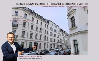 Sanierte 3-Raumwohnung im Leipziger Osten