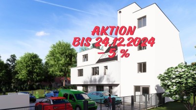 Traumhafte Erdgeschosswohnung mit Terrasse und Garten - ziegelmassiv - schlüsselfertig - barrierefrei - provisionsfrei