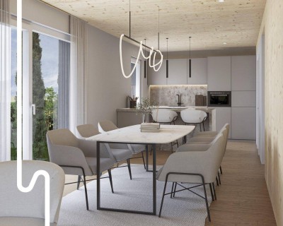 DAS VIERHOLZ SCHWERTING | Neubau Doppelhaushälfte "C" in Lamprechtshausen