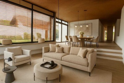 Lichtdurchflutetes Architektenhaus mit wunderschönem Garten u Garage in 76684 Tiefenbach