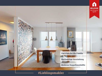 Familien willkommen|| Zeitgemäßes Wohnen|| Moderne Doppelhaushälfte