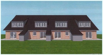 NEUBAU mit Luftwärmepumpe: Komfortables Reihen-Endhaus mit Westterrasse 10 Autominuten von Husum!