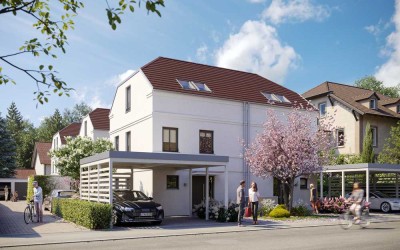 Attraktive Neubau-DHH in Top-Lage in Krailling (Starnberg) | PROVISIONSFREI