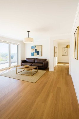 Neubau | Panorama-Penthouse | 2,5-Zimmer | Einbauküche