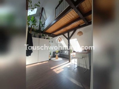 Tauschwohnung: 1 Zimmerwohnung mit 2 Balkone