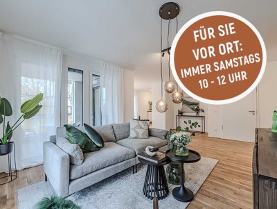 Wohnen als tägliches Vergnügen - Modernes Penthouse mit 41 m² großer Dachterrasse mit Rheinblick