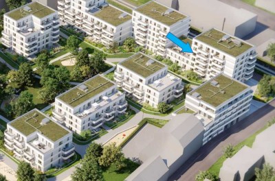NEUBAU // Moderne 3-Zimmer Wohnung // Balkon