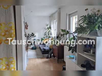 Tauschwohnung: 2Z mit großer Wohnküche + Balkon gegen kleinere Whg