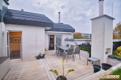 Traumhaftes Wohnen im Grünen mit Ausblick in die Weinberge - Sanierte 4-Zimmer Wohnung mit Garten, Terrassen und Garage in Gumpoldskirchen!