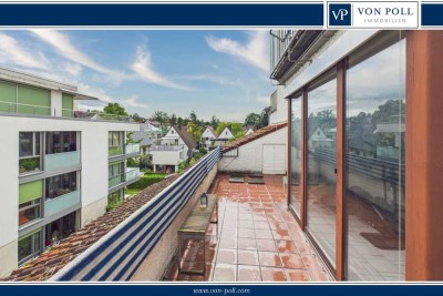 Zentrale Stadtwohnung mit Dachterrasse – 3 Zimmer, Aufzug & Stellplatz