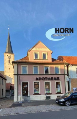 Kleines Wohn- und Geschäftshaus in Grettstadt