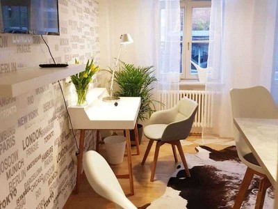 NEW to rent 2025  ! Free City Apartment - Dresden Town m. Balkon/ WLAN/TV/ all inkl.!