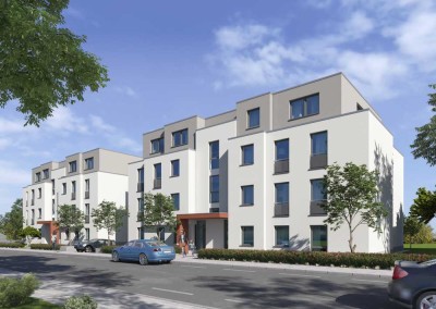 Neubau Erstbezug - großzügige 3-Raum Wohnung mit Balkon