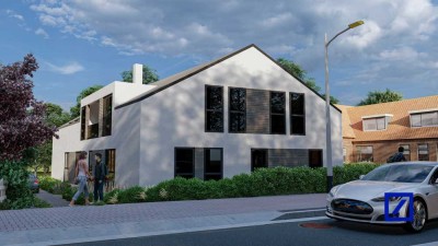 Exklusive 3-Zimmer-Neubauwohnung mit Terrasse und Garten – Effizienzhaus 55 in Lilienthal