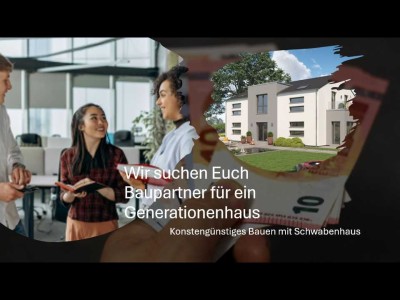 Ideal für zwei Baupartner, Familien oder Freunde: Kostengünstiges bauen !