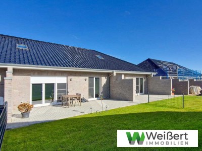 Erstbezug KfW40 Bungalow-Endreihenhaus
115m² mit 4 Zimmer mit ausgebautem Dachgeschoss und Carport