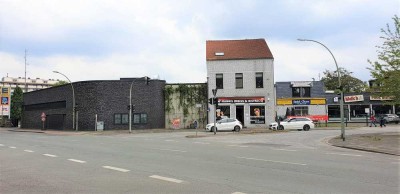 DOPPELTES WOHN-GESCHÄFTSHAUS am linken NIEDERRHEIN