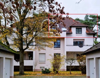 Helle 3-Zimmer Dachgeschosswohnung mit Balkon in Hamm in bester Lage