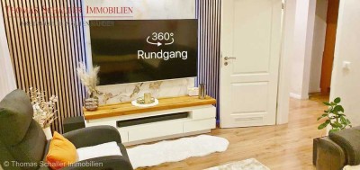 Sanierte 4-Zimmer-Wohnung mit Balkon und Stellplatz - 3D-Rundgang