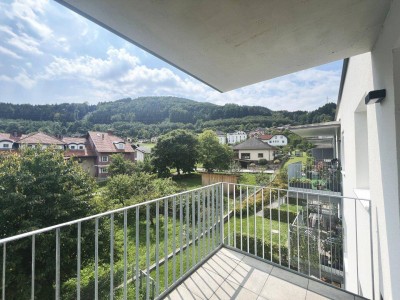Betreutes Wohnen in Randegg – schöne 3 Zimmer Dachgeschosswohnung mit Balkon
