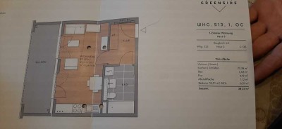 Neuwertige und helle 1-Zimmer-Wohnung mit EBK und großzügigem Balkon