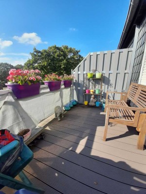 Dachgeschosswohnung mit schönem Balkon