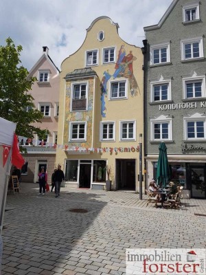 Stadtwohnung 5,5 Zimmern und Dachterrasse am Marienplatz von Weilheim!