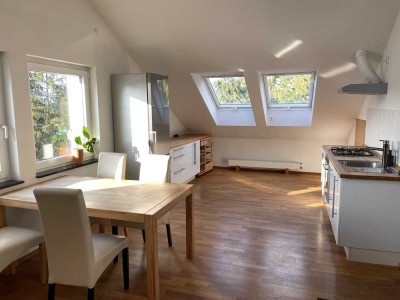Sonnige Dachgeschosswohnung an der alten Stadtmauer