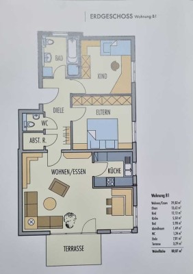 Schöne 3-Zimmerwohnung in kleiner Wohneinheit