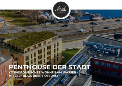 Das Penthouse der Stadt: 253 m² Unikat mit 360°-Blick, 2 Stellplätzen & frei planbarem Grundriss