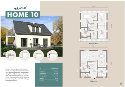 Einfamilienhaus HOME 10 ***MALERFERTIG***, inkl. Grundstück & Keller - für ein außergewöhnliches