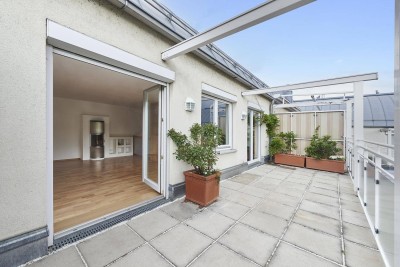 Leben über den Dächern - Dachterrassen Maisonette mit Panoramablick