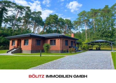 Moderner Bungalow mit 162 m² WFL am Yachthafen in Bad Saarow auf 1.531 m² großem Grundstück