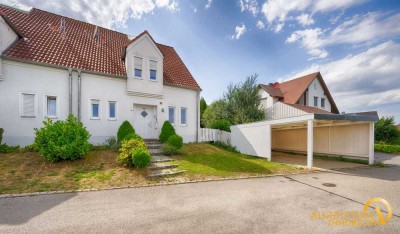 Geräumige Doppelhaushälfte mit Kamin, Echtholzdielen und großem Garten zu verkaufen