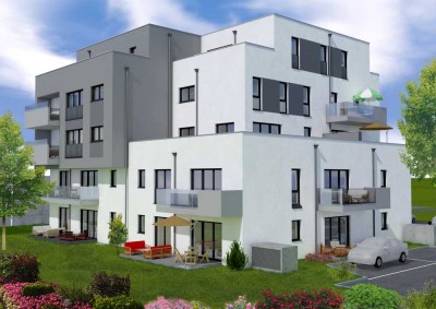 4-Zimmer-Wohnung mit Balkon und TG-Platz / Neubau / Erstbezug