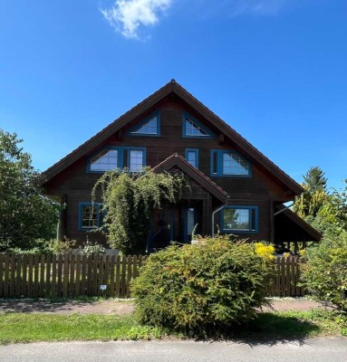 Gemütliches Blockbohlenhaus – massiv, modernisiert & naturnah in Oranienburg-Schmachtenhagen