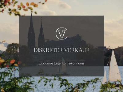 SECRET SALE: HIER LIEGT IHNEN DIE ALSTER ZU FÜSSEN – EXKLUSIVES WOHNEN MIT WASSERBLICK