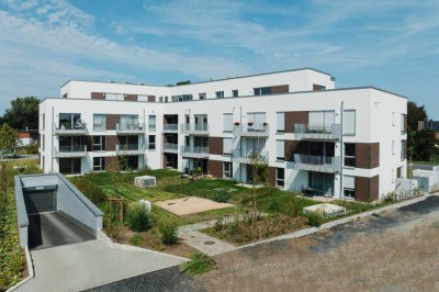 Grüne und zentrale 2-Zimmer-Wohnung mit Terrasse und Garten