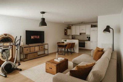 Perfekte 2,5-Zimmer Wohnung mit Garten in Erdmannhausen
