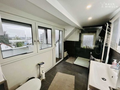 renovierte Maisonette-Wohnung mit zwei Balkonen inkl. Einbauküche in Solingen Wald