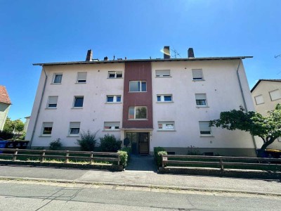 Helle 3-Zimmer-Dachgeschosswohnung in sehr guter Wohnlage von Bad Neustadt