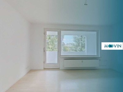 Intelligent geschnittene 3-Zimmer-Wohnung mit BALKON und EBK