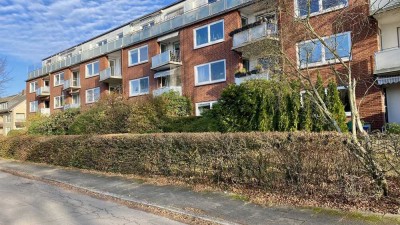 Sonnige 73 m² Wohnung mit Balkon in ruhiger Sackgasse von Hamburg-Wandsbek - provisionsfrei!