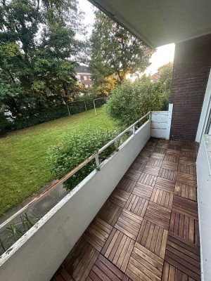 78 qm, herrliche und lichtdurchflutete 3 ZKB mit Balkon in Hochparterre, Emsnähe