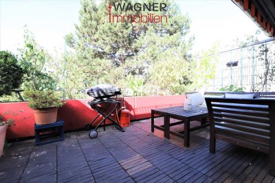 Stadtnah' im Grünen mit XXL-Balkonterrasse