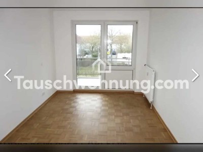 Tauschwohnung: Zwei Zimmerwohnung, mit Balkon, Parkplatz in der TG